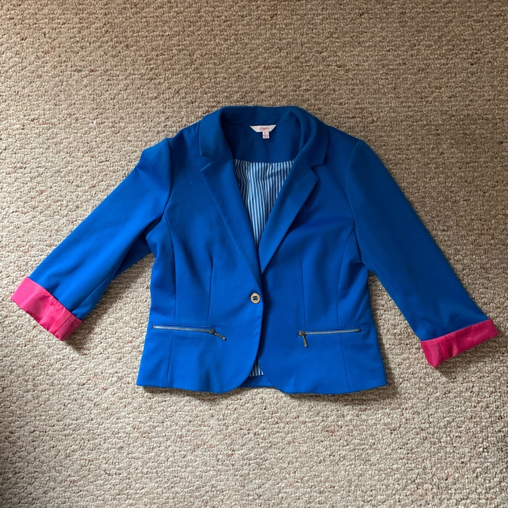Cropped blazer